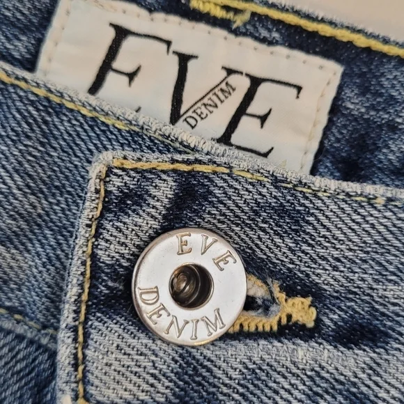 Eve Denim The Juliette High Rise Straight Leg Jeans - Size 25 - Picture 12 of 15
